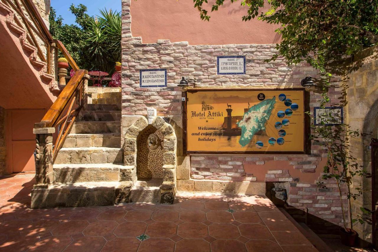 Attiki Hotel Rhodes City Dış mekan fotoğraf