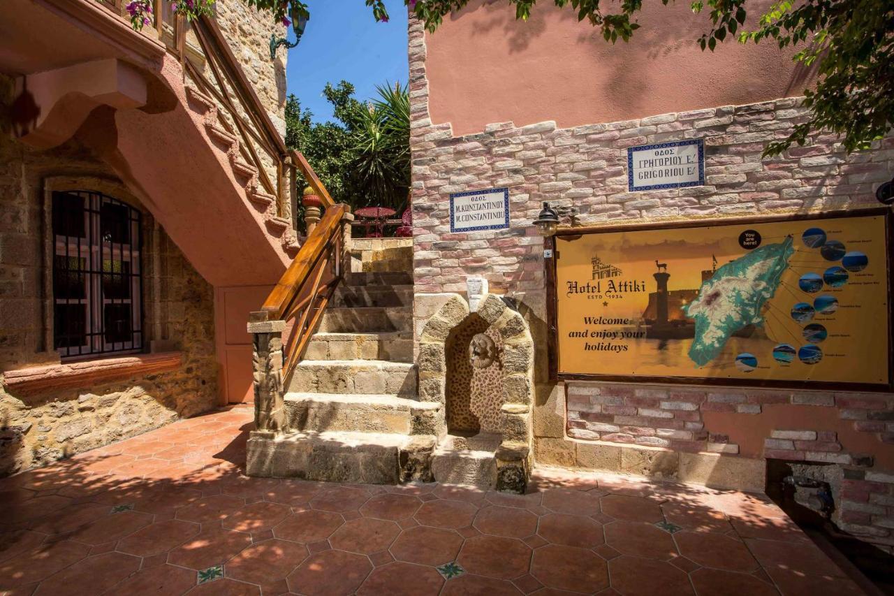 Attiki Hotel Rhodes City Dış mekan fotoğraf